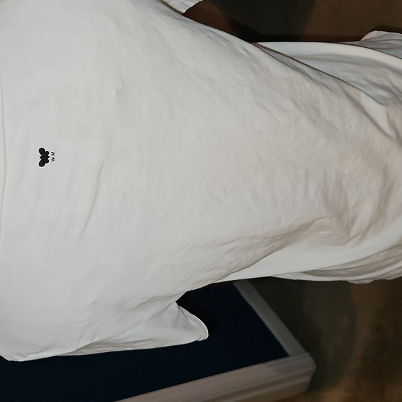 MaxMara White Tee with Pink Floral Embroidery - Picture 7 of 9